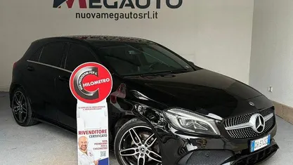 Usata Mercedes A200 Premium 136 CV (100 kW) 2018 Nero Berlina