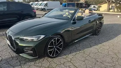 Usata BMW 420 M Sport 190 CV (139 kW) 2022 Verde Cabrio