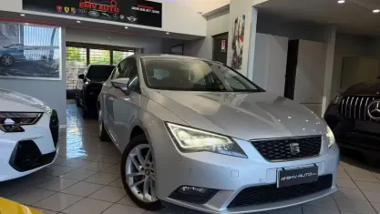 Usata Seat Leon Business 110 CV (80 kW) 2015 Grigio Berlina