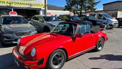Usata Porsche 911 Carrera Cabriolet 231 CV (169 kW) 1987 Rosso Cabrio