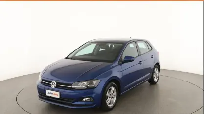 Usata VW Polo Comfortline 95 CV (69 kW) 2018 Blu Utilitaria