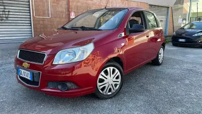 Usata Chevrolet Aveo LT 84 CV (61 kW) 2009 Rosso Berlina