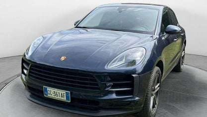 Usata Porsche Macan 245 CV (180 kW) 2020 Blu SUV