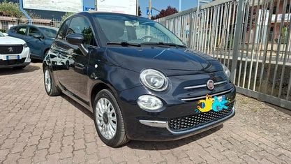 Usata Fiat 500C Lounge 69 CV (50 kW) 2016 Blu Cabrio