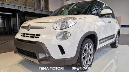 Usata Fiat 500L Trekking 95 CV (69 kW) 2017 Bianco/tetto nero Monovolume