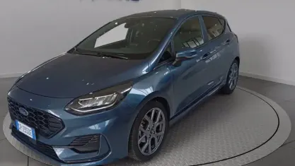 Usata Ford Fiesta ST-Line X 125 CV (91 kW) 2023 Chrome blue Utilitaria