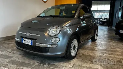 Usata Fiat 500 Lounge 69 CV (50 kW) 2012 Grigio Utilitaria