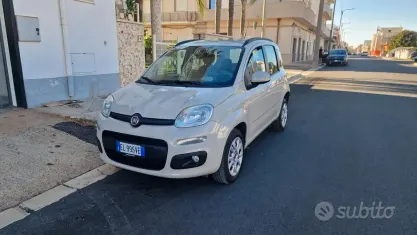 Usata Fiat Panda Lounge 69 CV (50 kW) 2013 Beige Utilitaria
