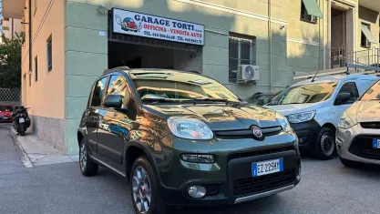 Usata Fiat Panda 4x4 S 75 CV (55 kW) 2015 Verde Utilitaria