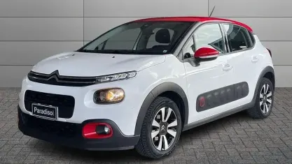 Usata Citroën C3 Shine 102 CV (75 kW) 2019 Bianco Utilitaria