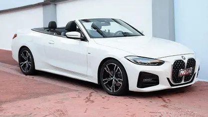 Usata BMW 420 M Sport 190 CV (139 kW) 2021 Bianco Cabrio
