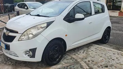 Usata Chevrolet Spark LS 67 CV (49 kW) 2010 Bianco Utilitaria