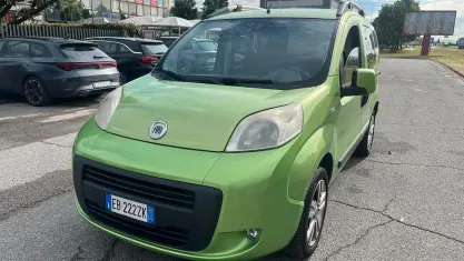Usata Fiat Qubo Dynamic 77 CV (56 kW) 2010 Verde Monovolume