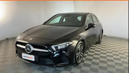 Usata Mercedes A180 Progressive 116 CV (85 kW) 2021 Nero Berlina