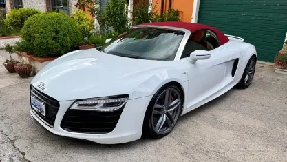 Usata Audi R8 Spyder 525 CV (386 kW) 2012 Bianco Cabrio