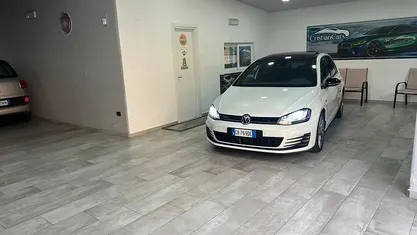 Usata VW Golf VII GTD 183 CV (134 kW) 2015 Bianco Berlina