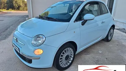 Usata Fiat 500 Lounge 69 CV (50 kW) 2009 Blu Cabrio