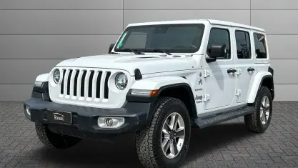 Begagnad Jeep Wrangler Sahara 200 HK (147 kW) 2019 Vit SUV