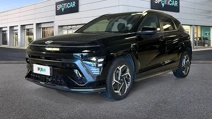 Usata Hyundai Kona N Line 120 CV (88 kW) 2023 Nero SUV