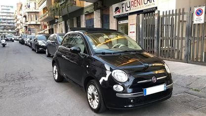 Usata Fiat 500C Lounge 95 CV (69 kW) 2014 Nero Cabrio