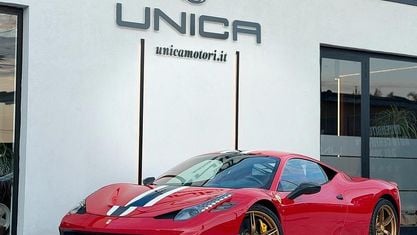 Usata Ferrari 458 605 CV (444 kW) 2014 Rosso Coupé