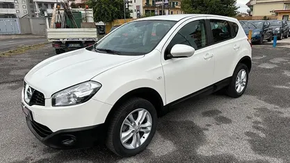 Begagnad Nissan Qashqai N-TEC 110 HK (80 kW) 2014 Vit SUV