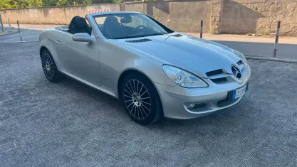 Usata Mercedes SLK200 163 CV (119 kW) 2004 Grigio Cabrio