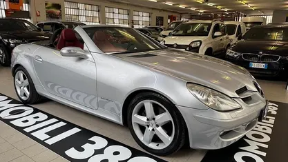 Usata Mercedes SLK200 163 CV (119 kW) 2005 Grigio Cabrio