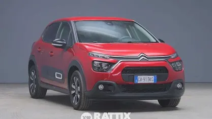 Rosso Usata 2024 Citroën C3 PureTech Due volumi | 13.676 € (Buon prezzo)