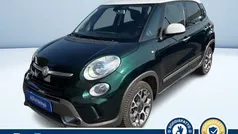 Verde metallizzato Usata 2014 Fiat 500L Trekking Monovolume | 9700 € (Buon prezzo)