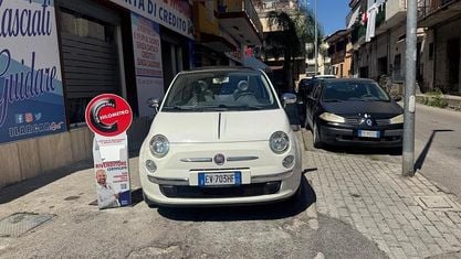 Usata Fiat 500C Lounge 69 CV (50 kW) 2014 Bianco Cabrio