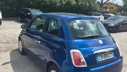 Usata Fiat 500 69 CV (50 kW) 2009 Blu Cabrio