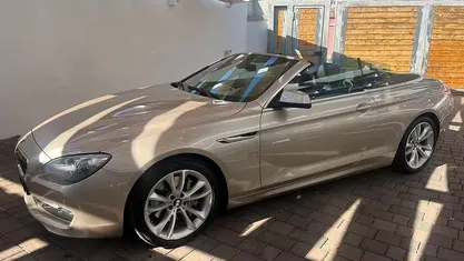 Usata BMW 640 Cabriolet 320 CV (235 kW) 2011 Marrone Cabrio