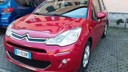 Usata Citroën C3 Exclusive 82 CV (60 kW) 2014 Rosso Berlina