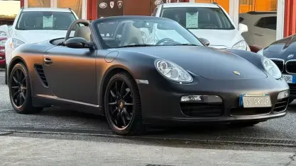 Second-hand Porsche Boxster 295 CP (216 kW) 2007 Negru Cabrio