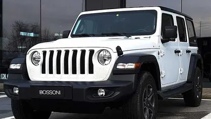 Usata Jeep Wrangler Unlimited Sport 200 CV (147 kW) 2020 Bianco SUV