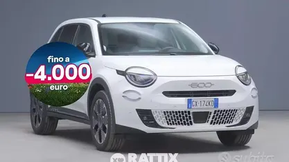 Usata Fiat 600 La Prima 110 CV (80 kW) 2025 Bianco gelato pastello SUV