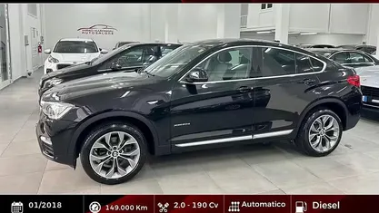 Usata BMW X4 M Sport 190 CV (139 kW) 2018 Nero SUV