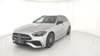 Usata Mercedes C220 Premium Plus 200 CV (147 kW) 2022 Argento Station wagon