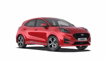 Ny Ford Puma ST-Line 125 HK (91 kW) 2025 Blå SUV