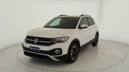 Usata VW T-Cross Style 110 CV (80 kW) 2020 Bianco pastello SUV