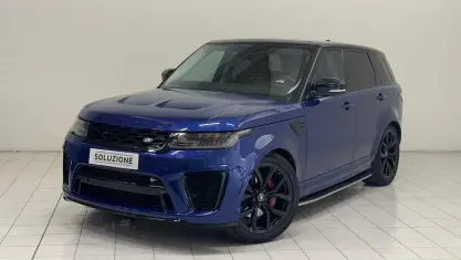 Usata Land Rover Range Rover Sport SVR 575 CV (422 kW) 2019 Blu SUV