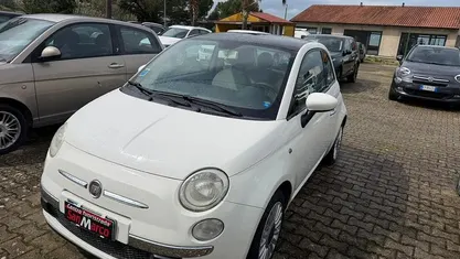 Usata Fiat 500 Lounge 69 CV (50 kW) 2008 Bianco Berlina