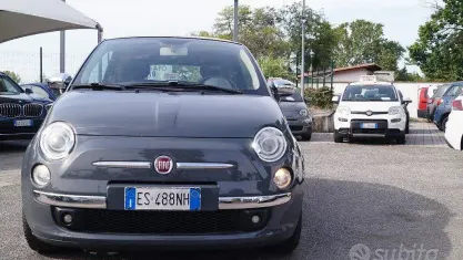 Usata Fiat 500C Rock 101 CV (74 kW) 2013 Gray Cabrio