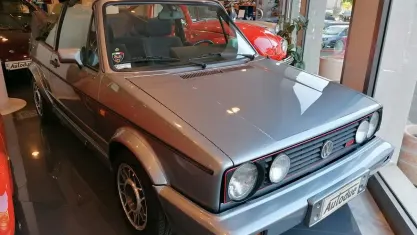 Begagnad VW Golf Cabriolet GTI 110 HK (80 kW) 1989 Grå Cab