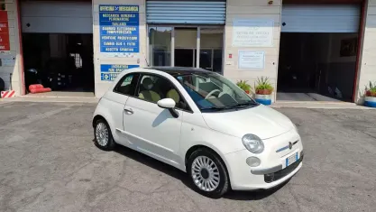 Usata Fiat 500 Lounge 69 CV (50 kW) 2011 Bianco Berlina