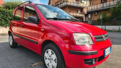 Usata Fiat Panda 60 CV (44 kW) 2009 Rosso Utilitaria