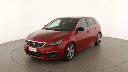 Usata Peugeot 308 GT-line 130 CV (95 kW) 2020 Rosso