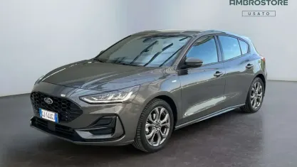 Usata Ford Focus ST-Line 125 CV (91 kW) 2022 Magnetic grey Berlina