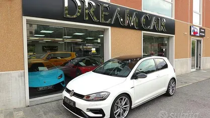 Usata VW Golf VII R 300 CV (220 kW) 2019 Bianco Utilitaria